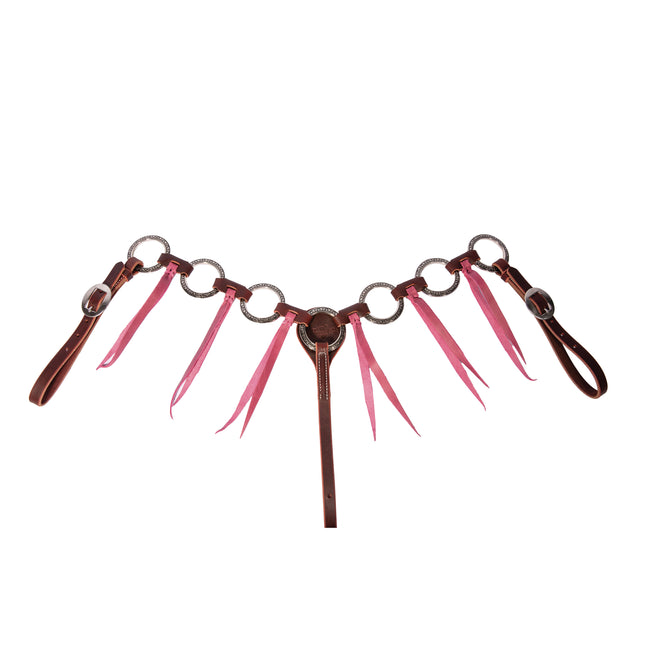 PC Pony Breastcollar w/ Orchid Tassle