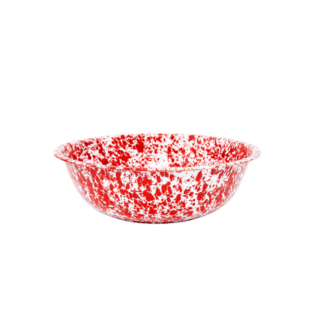 Splatter Small Basin Red
