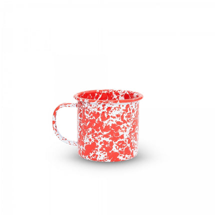 Splatter Mug Red 16oz