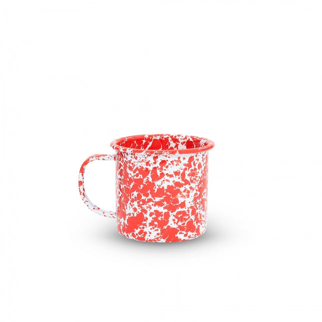 Splatter Mug Red 16oz