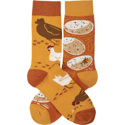 Primitives by Kathy Socks - Chicken & Eggs
