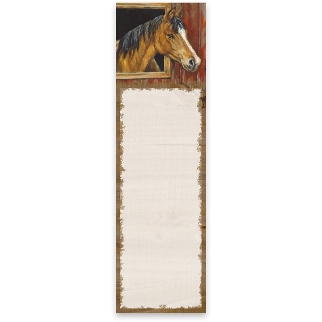 List Pad Buckskin Horse