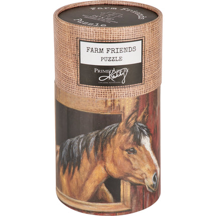 Puzzle Buckskin Horse