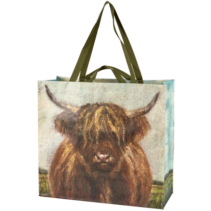 Market Tote Highland Cows
