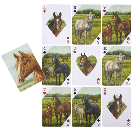 Playing Cards - Horse Family