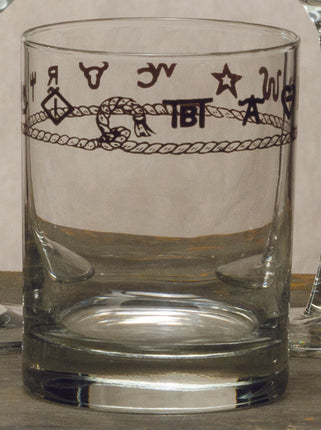 West Creation 14oz Whiskey Glass Brands