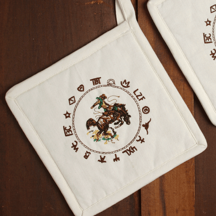 West Creation Pot Holder Bronco