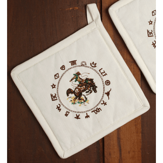 West Creation Pot Holder Bronco