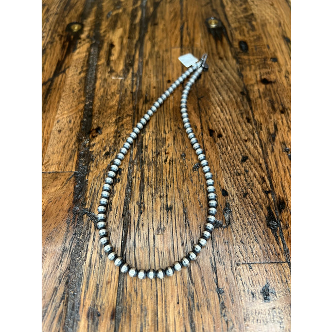 14" 5mm Navajo Pearl
