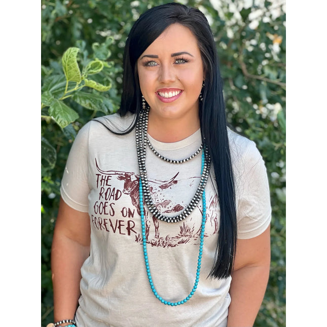 Texas True Tee - The Road Goes on Forever