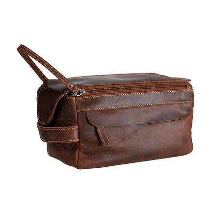 Leather Travel Wash Bag Calgary Sandal