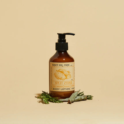 Honey Hill Farm Body Lotion 8oz - Split Cedar