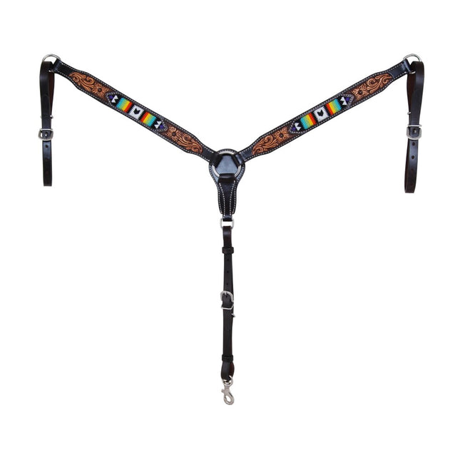 Oxbow Tucson Beaded Tooled Breastcollar