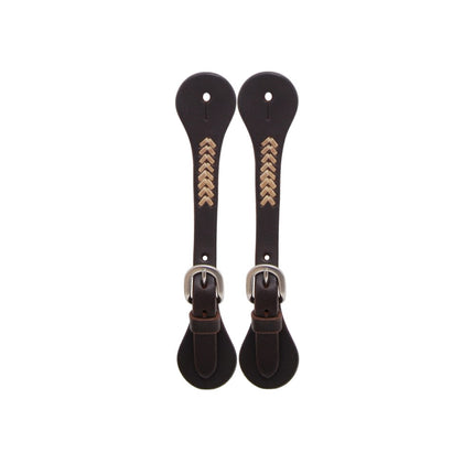 Oxbow Sonoma Spur Straps w/ Rawhide Ladies