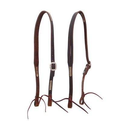 Oxbow Sonoma Split Ear Headstall w/ Rawhide