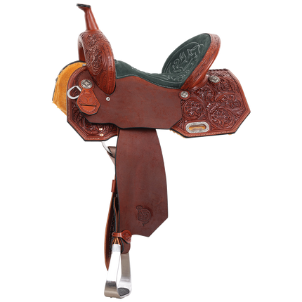CY Bonnie Barrel Saddle 15" Seat Wide Tree
