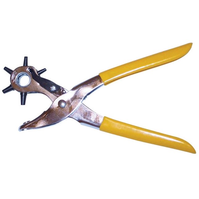 Revolving Leather Punch Yellow