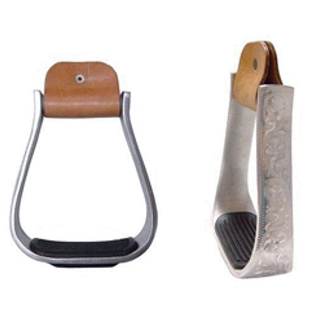 Light Weight Aluminum Stirrup w/ Engraving