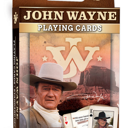 John Wayne Playing Cards