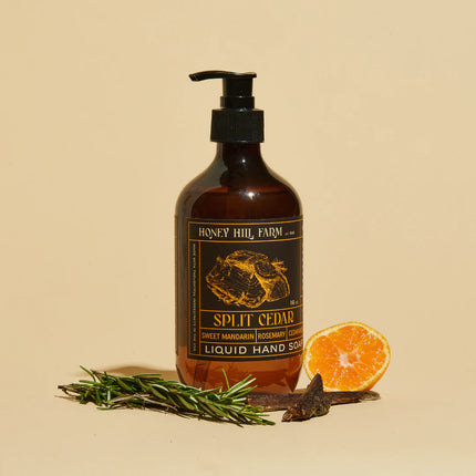 Honey Hill Farm Liquid Hand Soap 16oz - Split Cedar