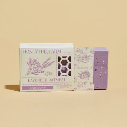 Honey Hill Farm Bar Soap - Lavender Oatmeal