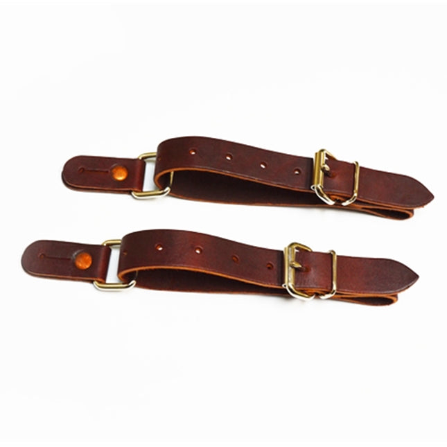 Barstow Bareback and Bull 1" Leather Spur Straps