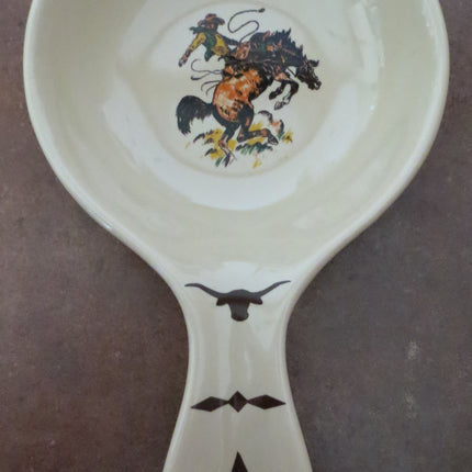 West Creation Spoon Rest Bronco