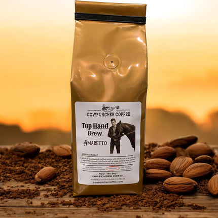 Cowpuncher Coffee Top Hand Brew™ Amaretto Flavor Medium Roast