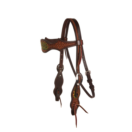 *PC Headstall Cactus Browband