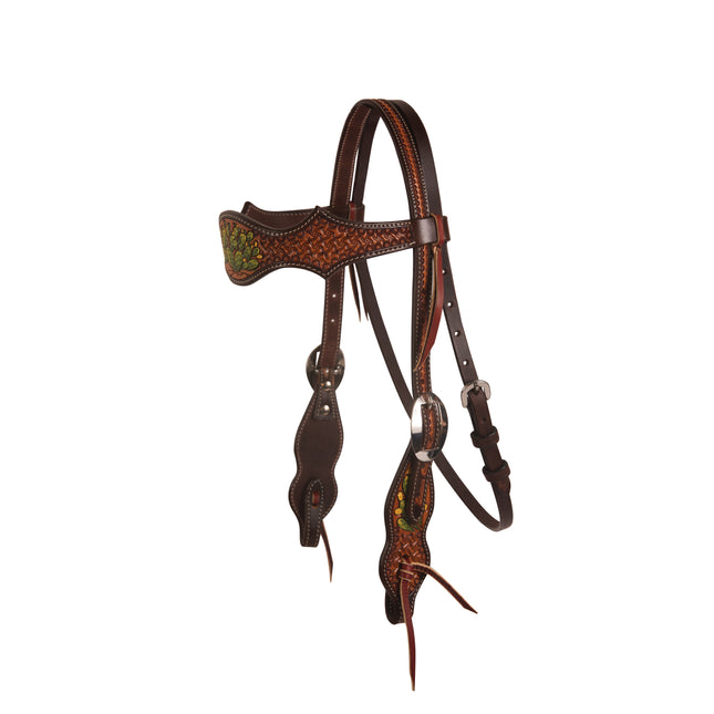 *PC Headstall Cactus Browband