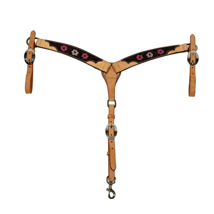 PC Breastcollar Heritage Rawhide Braid