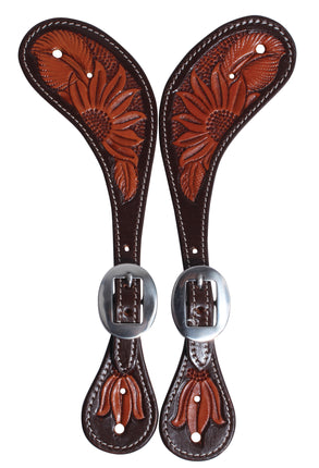 Sunflower Spur Strap Muleshoe