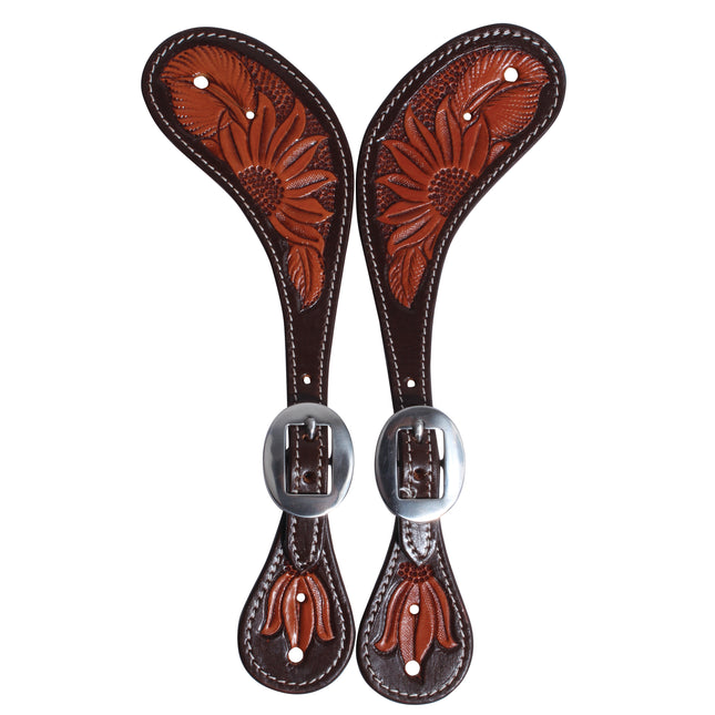 Sunflower Spur Strap Muleshoe