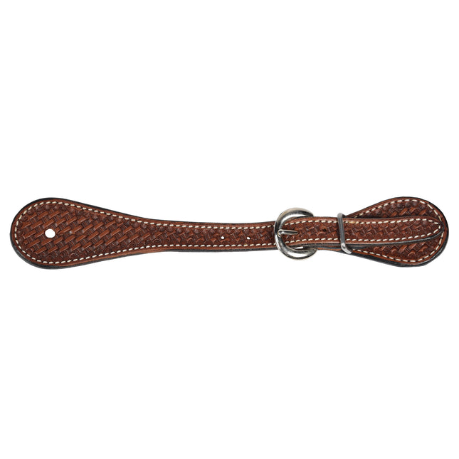 PC Spur Straps Sagebrush Basketweave Chestnut
