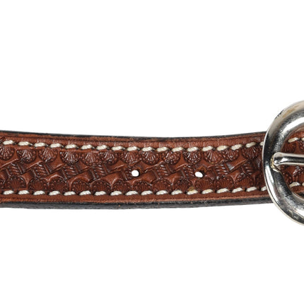 PC Spur Straps Sagebrush Basketweave Chestnut Ladies