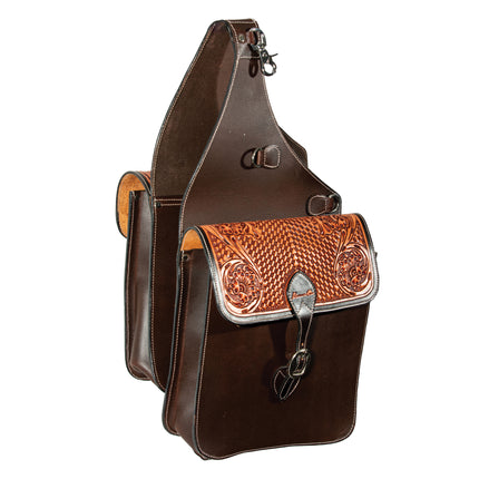 PC Tooled Saddle Bag