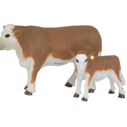 Hereford Cow & Calf