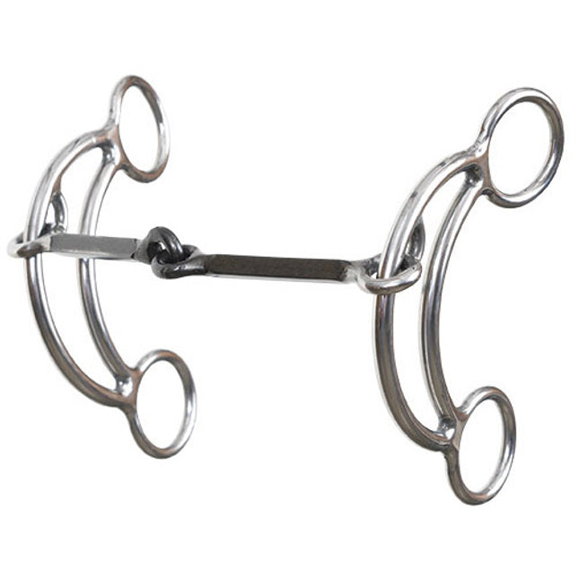 Crescent Moon Square Two Piece Snaffle 439