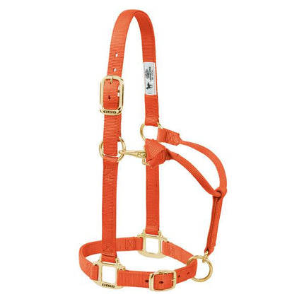 Weaver Adjustable Halter Large Orange