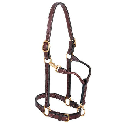 Weaver 1" Track Halter Mahogany Large