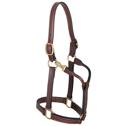 Weaver 1 1/8" Thoroughbred Halter Magogany