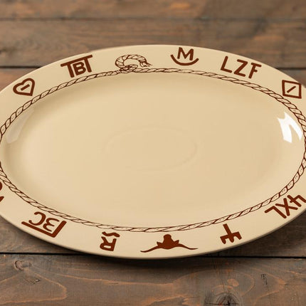 West Creation 3 Piece Oval Platter
