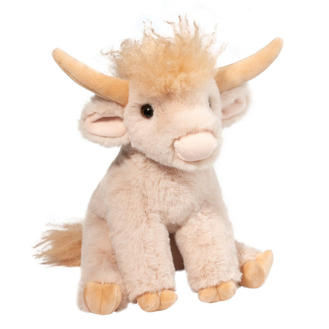 Laddie Soft Cream Highland Cow Mini