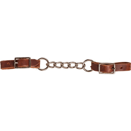 Oxbow Leather Single Chain Curb