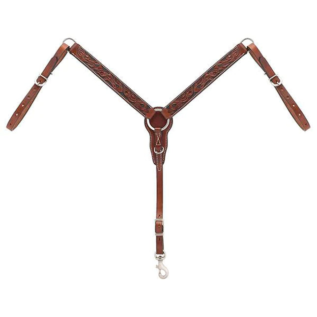 Weaver Breastcollar Carved Chestnut Pony