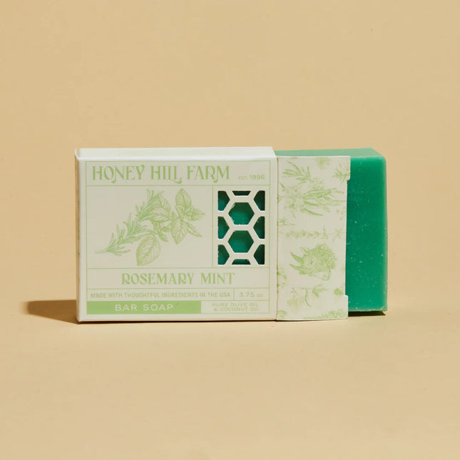 Honey Hill Farm Bar Soap - Rosemary Mint