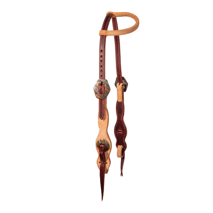 PC Headstall Two Tone Single Ear Quick Change