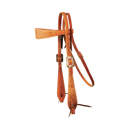PC Headstall Browband Swell Cheek Floral/Natural