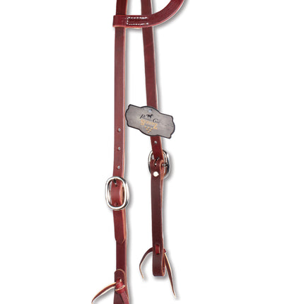 PC Headstall Latigo Single Ear