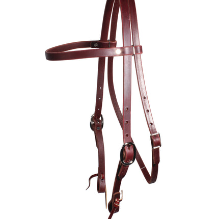 PC Headstall Latigo Browband